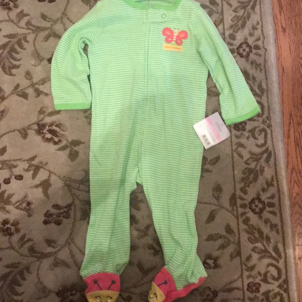 Carters new with tags zip up one piece 9 months
